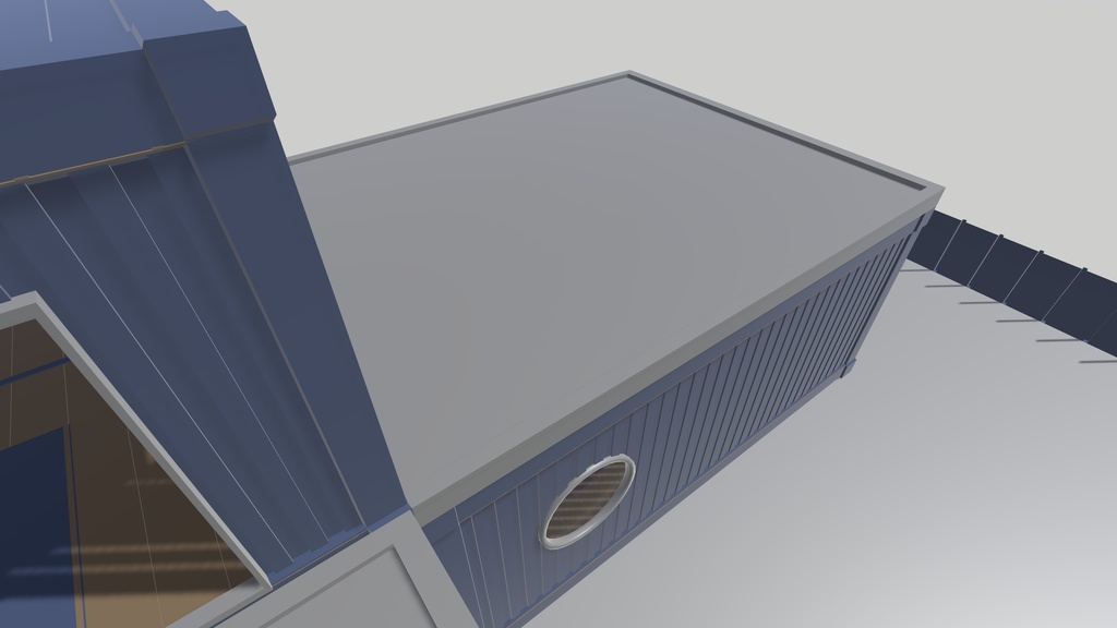 【VRChat想定】コンテナハウスの素材