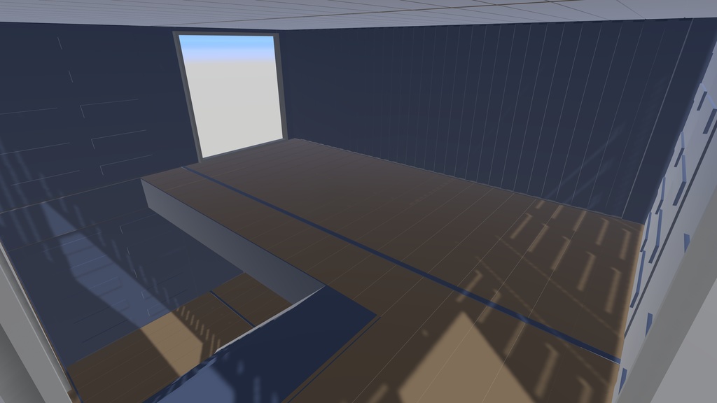 【VRChat想定】コンテナハウスの素材