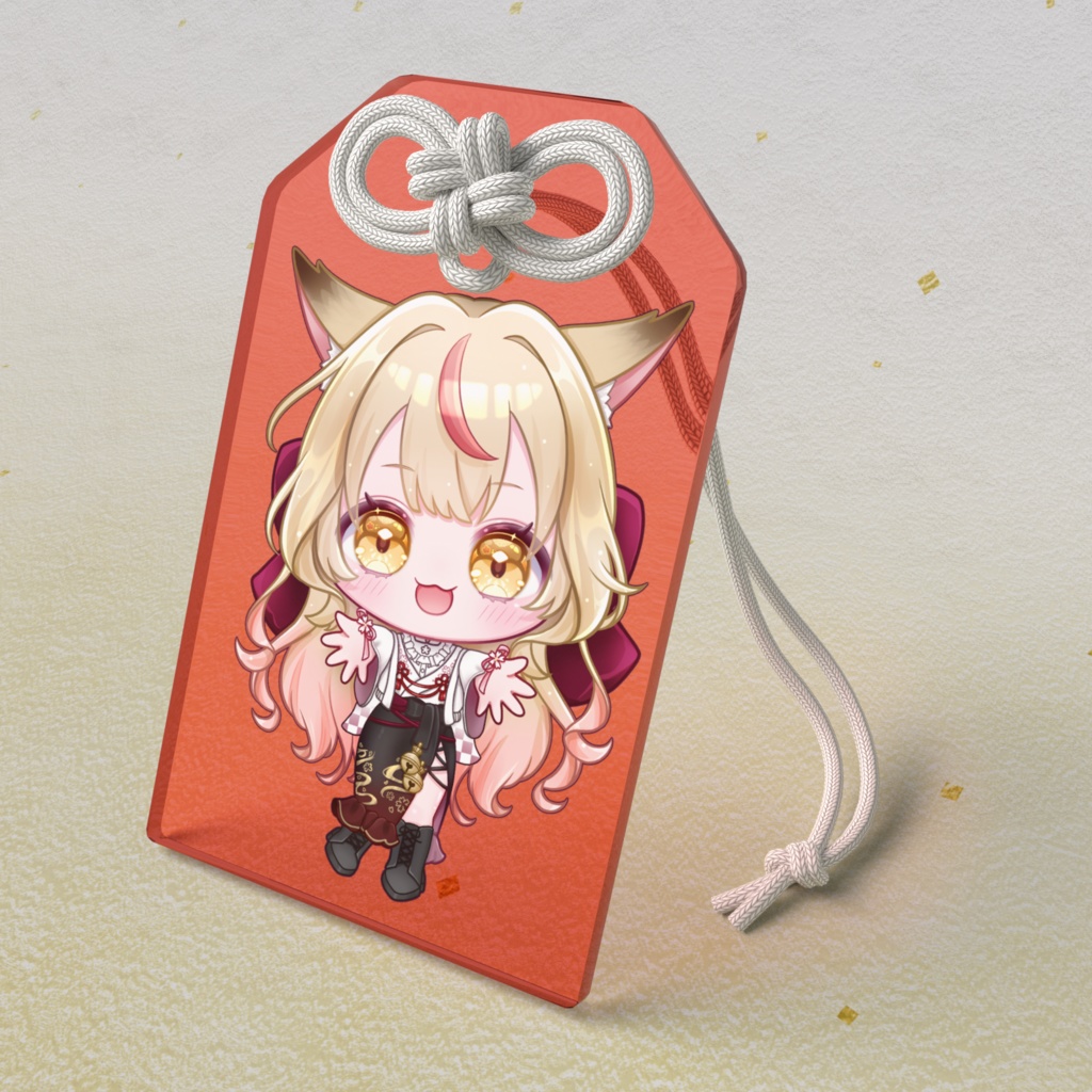 コンコン アクリルお守り