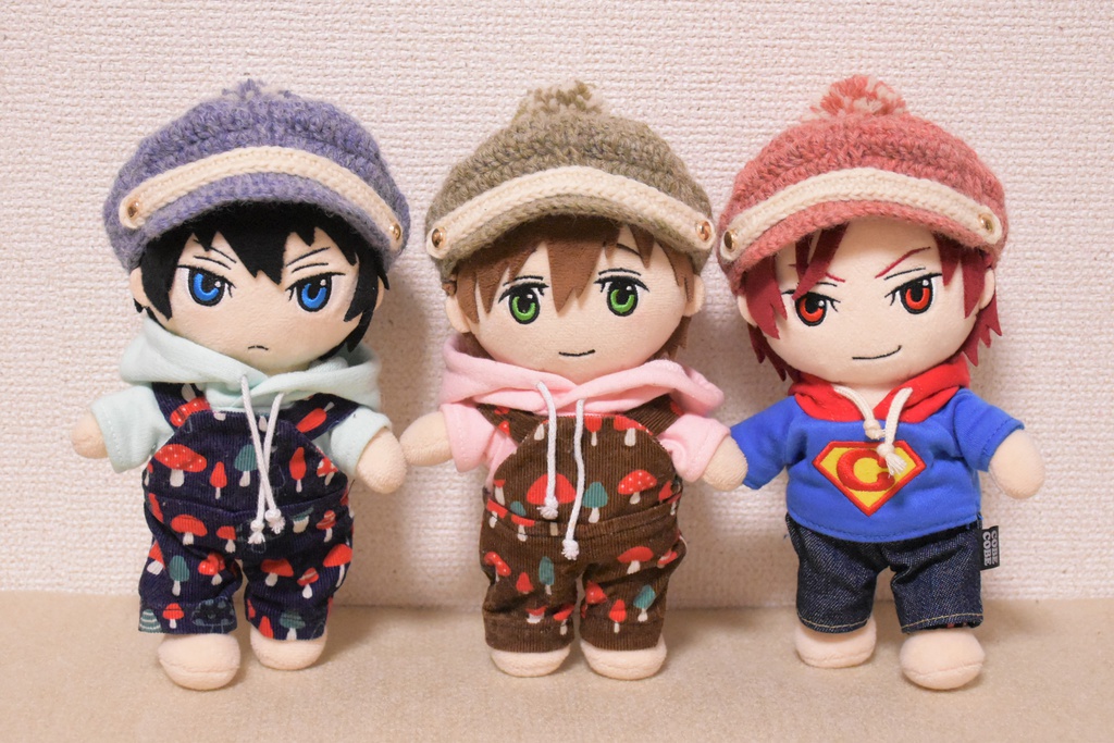 ミニぬい用キャスケット(秋冬)