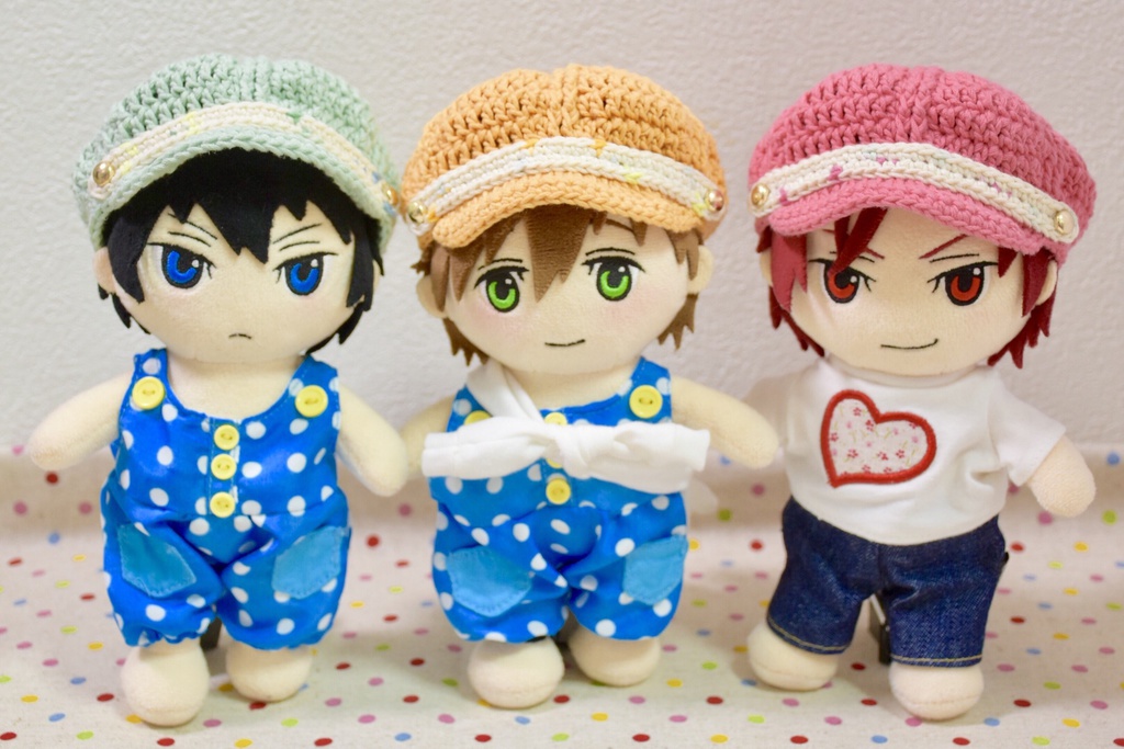 ミニぬい用キャスケット(春夏)