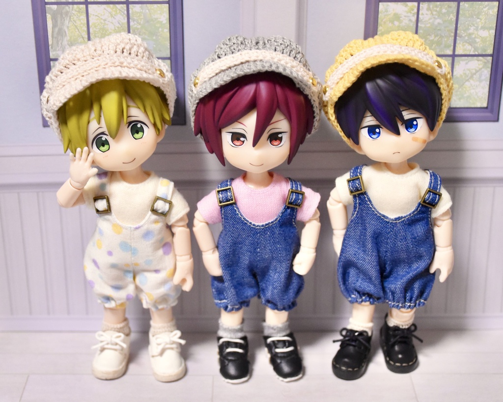 オビツ11用キャスケット(春夏)