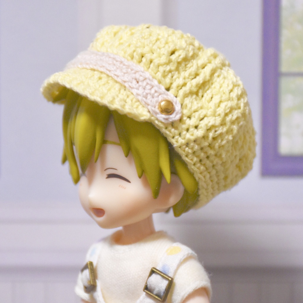 オビツ11用キャスケット(春夏)