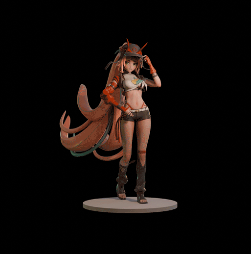 HONKAI STARRAIL RAPPA for 3Dprint