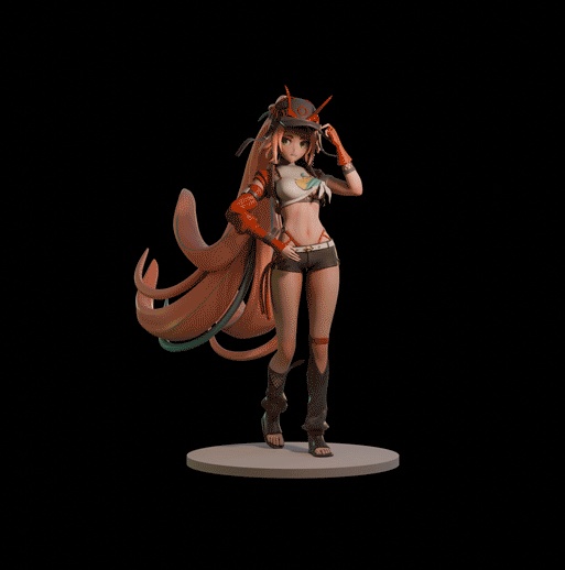 HONKAI STARRAIL RAPPA for 3Dprint