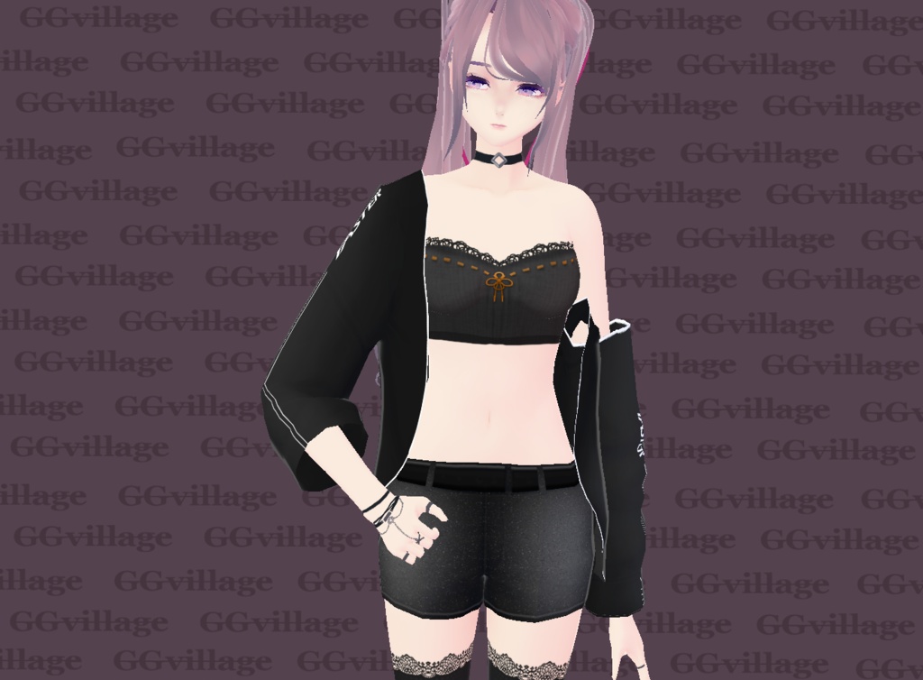 【無料2種あり】アクセセット【Vroid】