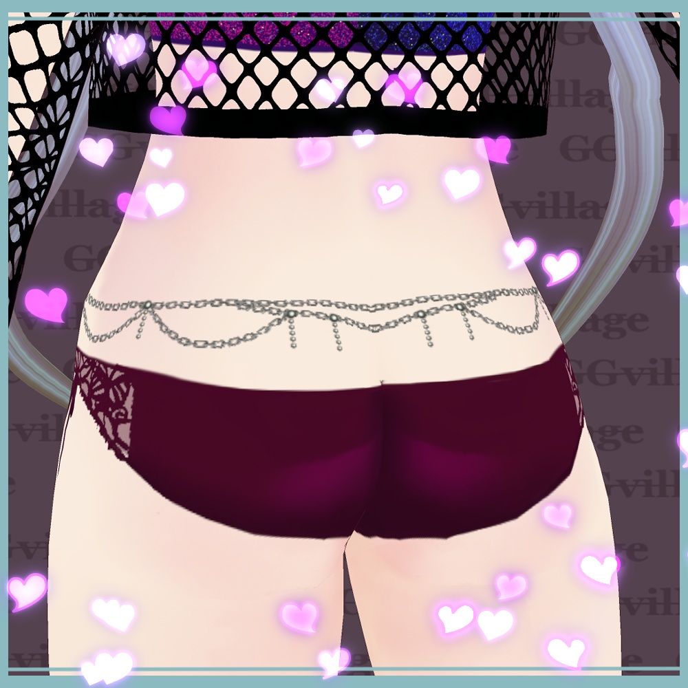 【無料2種】へそピアスチェーン【記念商品】