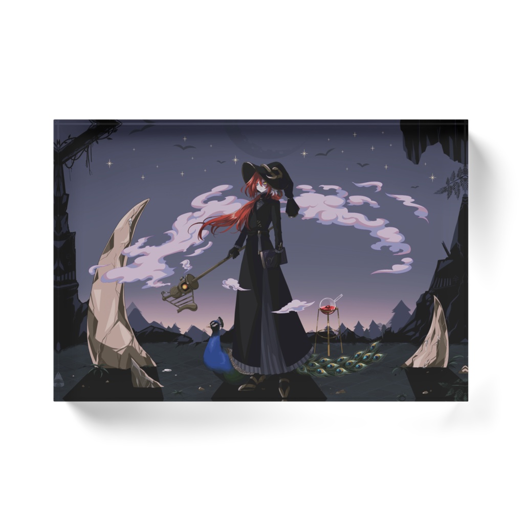 魔術師アクリルブロック