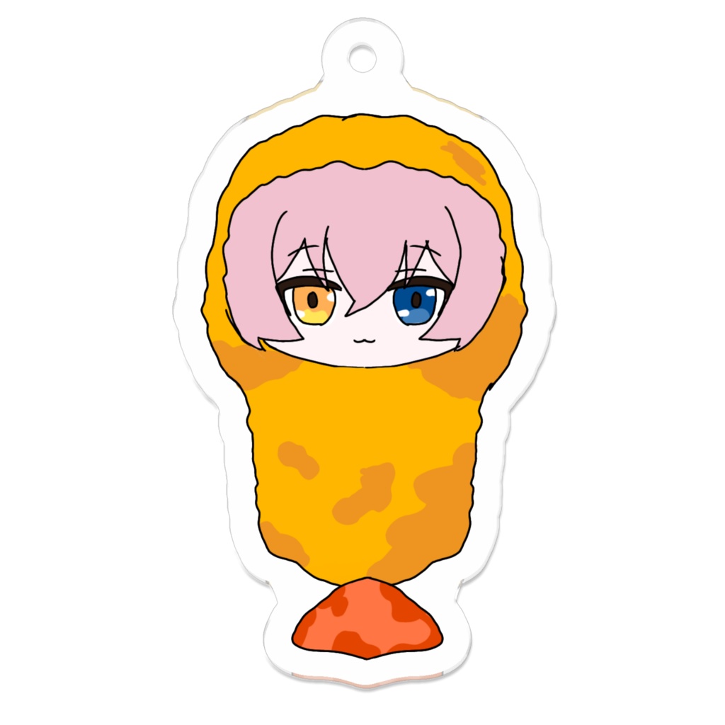 ホシノサクサクアクリルキーホルダー