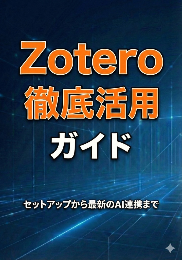 【2025年最新】Zotero徹底活用ガイド｜セットアップから最先端のAI連携までで