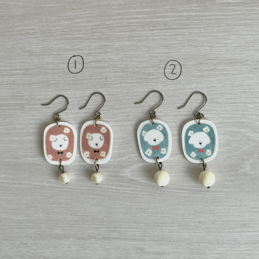わんこのピアス