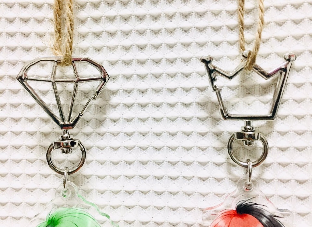 アクキーRED & GREEN