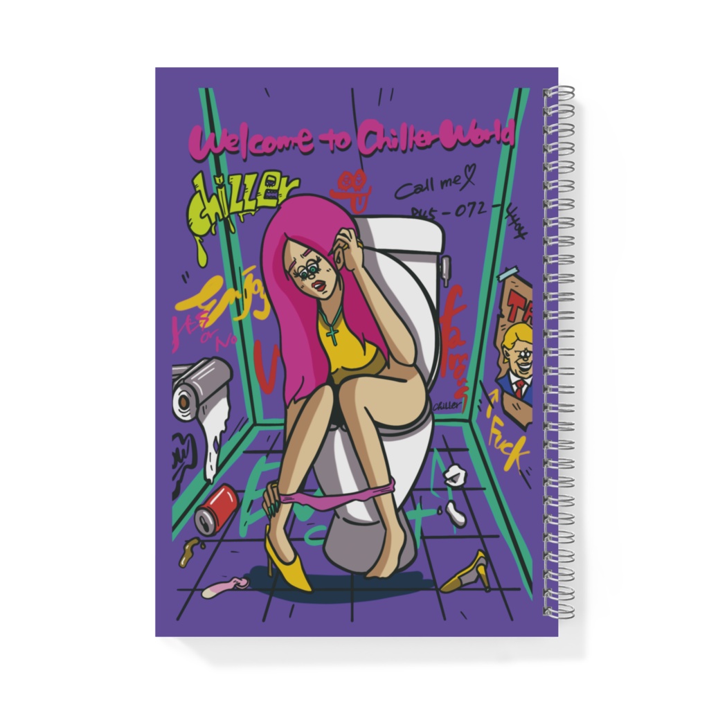 chiller リングノート hamburger