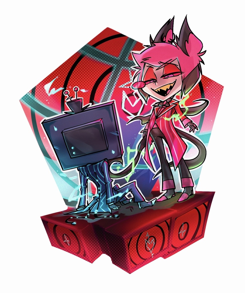 RadioStatic ブラウン管タワー　アクリルスタンド