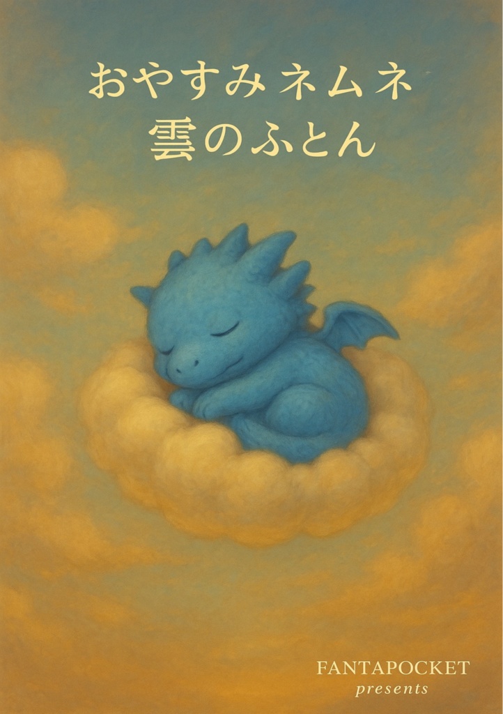 『おやすみネムネと 雲のふとん』 〜眠たがりのドラゴンと過ごす、やさしいおやすみ絵本〜