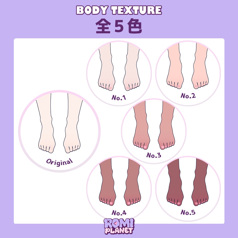 【電悩くらし専用】DennnouKurasi Body Texture