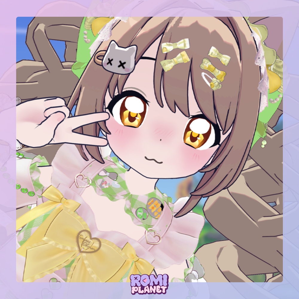 【電悩くらし専用】魔法少女風🎀うるうるアイ✨ - DennnouKurasi Magical girl Style Eye Texture