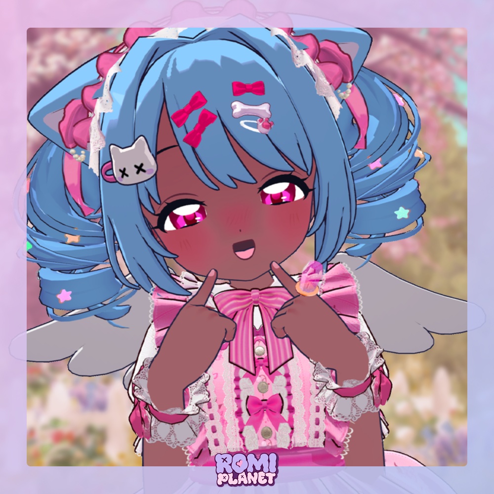 【電悩くらし専用】魔法少女風🎀うるうるアイ✨ - DennnouKurasi Magical girl Style Eye Texture