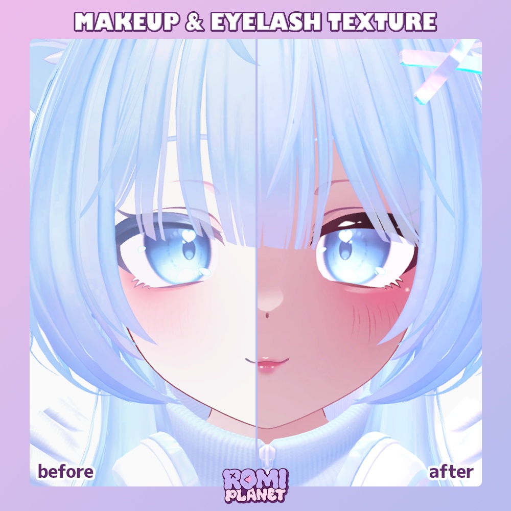 【ピューマのぷまちゃん専用】こんがり褐色✨メイク&ボディーテクスチャ✨ネイルテクスチャのおまけつき! - PMMA Tan skin Make up & Body Texture 【Breast Flat対応】