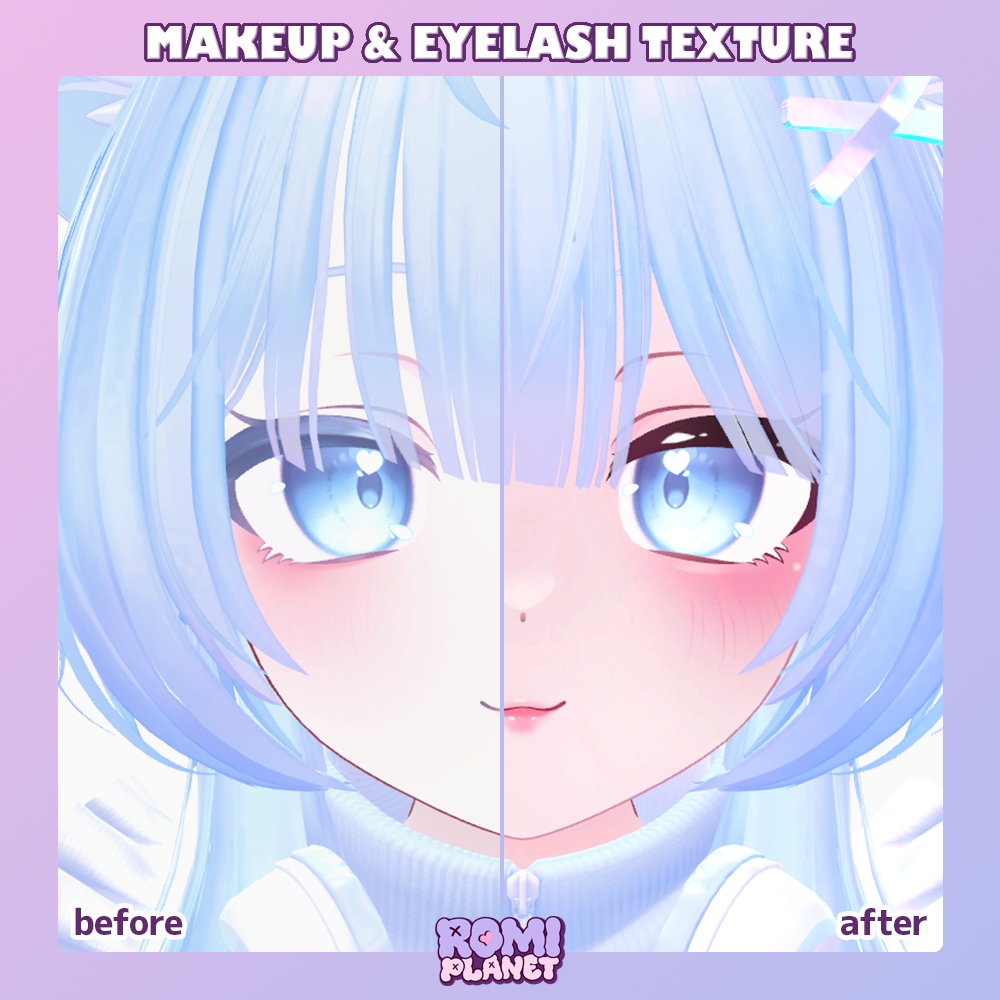 【ピューマのぷまちゃん専用】こんがり褐色✨メイク&ボディーテクスチャ✨ネイルテクスチャのおまけつき! - PMMA Tan skin Make up & Body Texture 【Breast Flat対応】