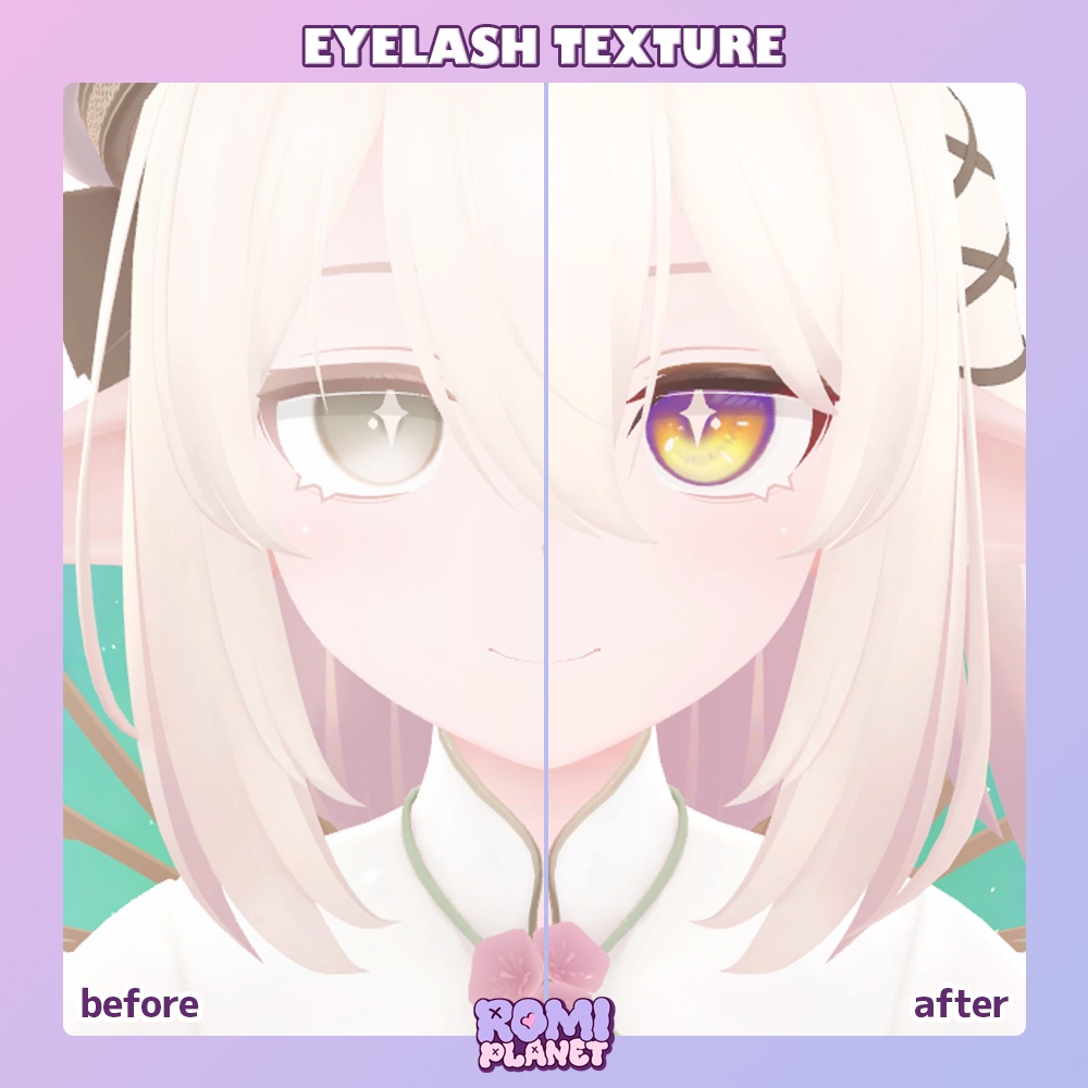 【カルミア専用】コットンキャンディ🍬アイテクスチャ - Kalmia Candy Eye Texture