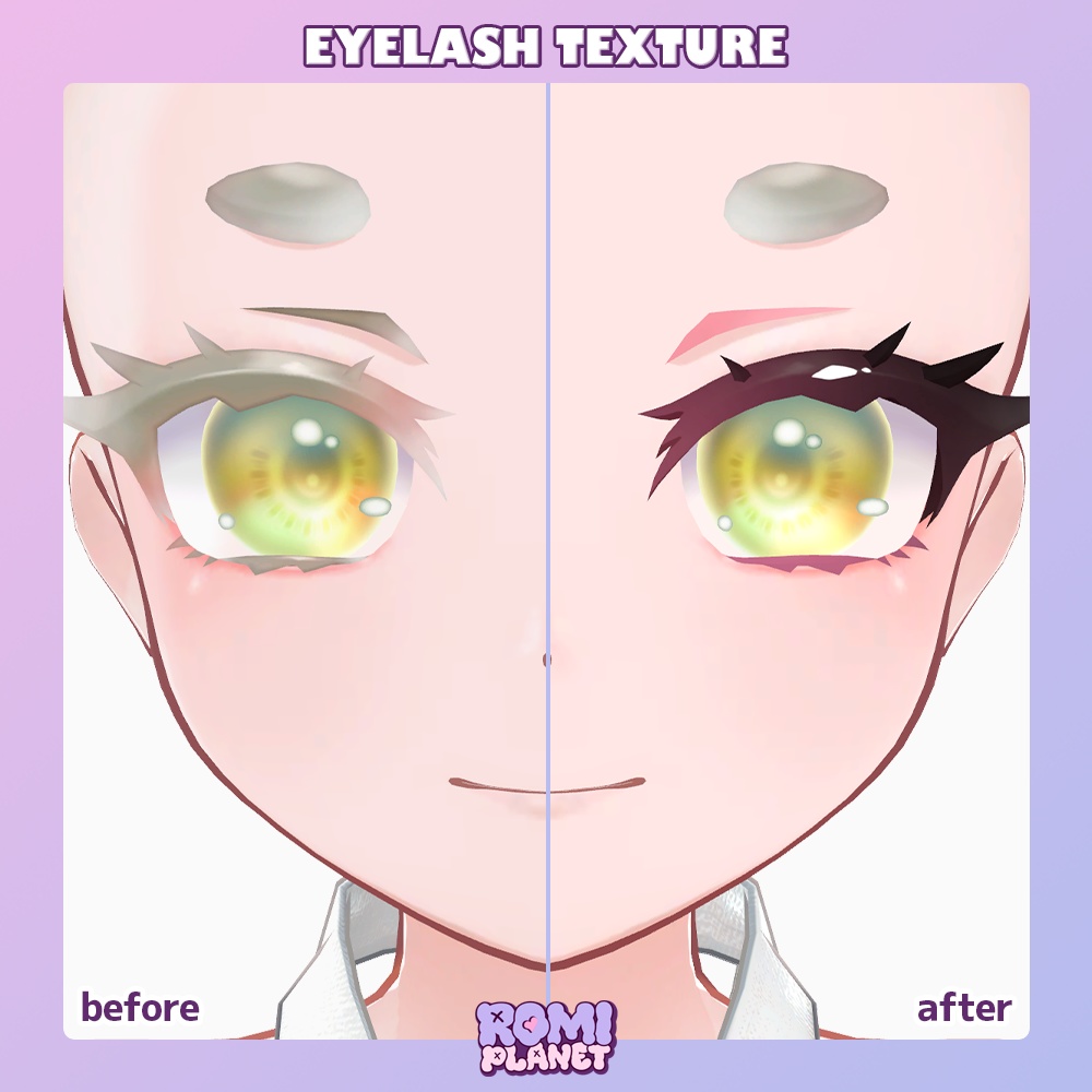 【きゅうこ専用】ギャルなお狐さん🦊✨メイク&ボディーテクスチャ - Kyuko Body Texture