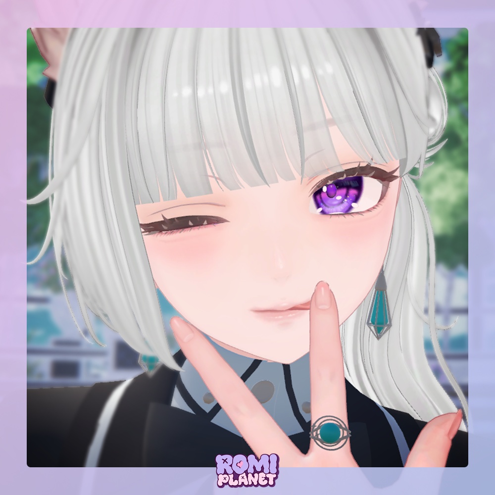 【ルミナ - LUMINA専用】シャイニー💍アイテクスチャ - LUMINA Shiny Eye Texture