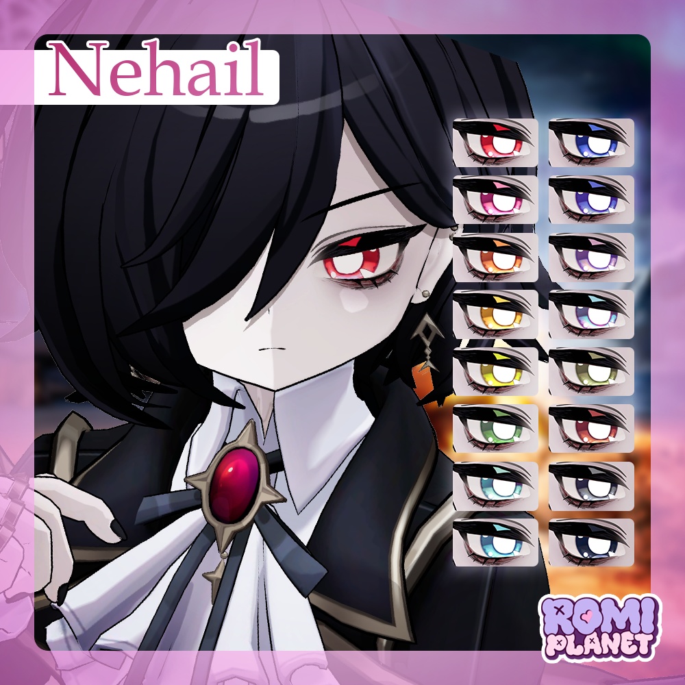 【複数アバター対応】きらきら✨レトロ風 アイテクスチャ - Retro Style Eye Texture