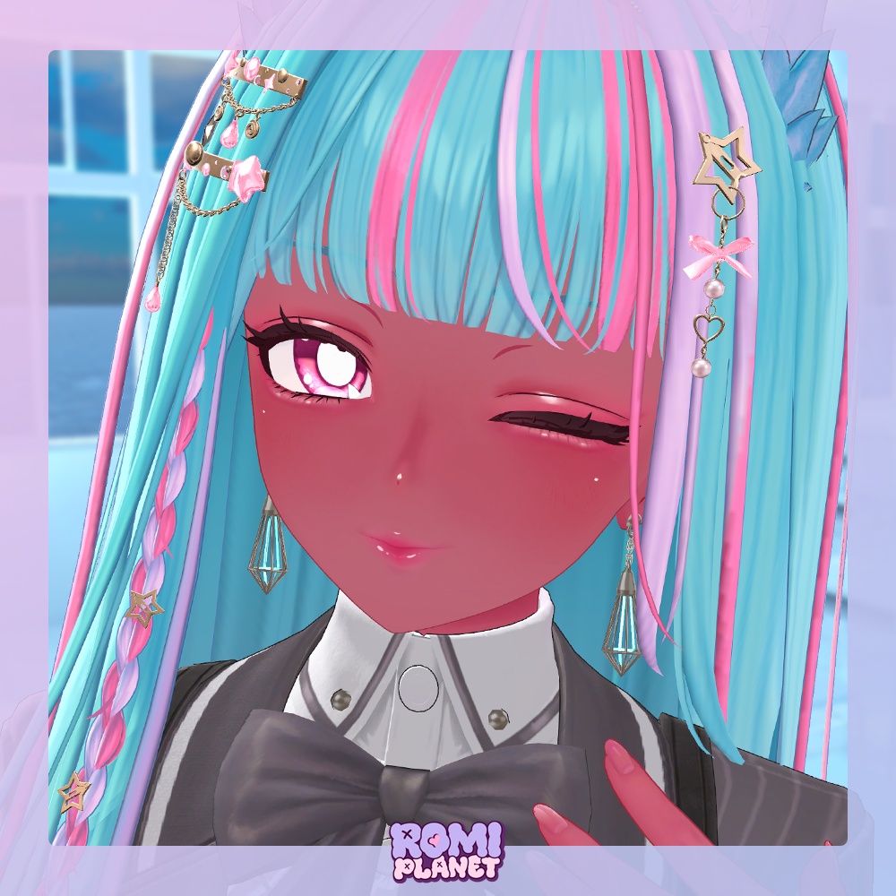 【ルミナ - LUMINA専用】きらきら✨レトロ風 アイテクスチャ - LUMINA Retro Style Eye Texture