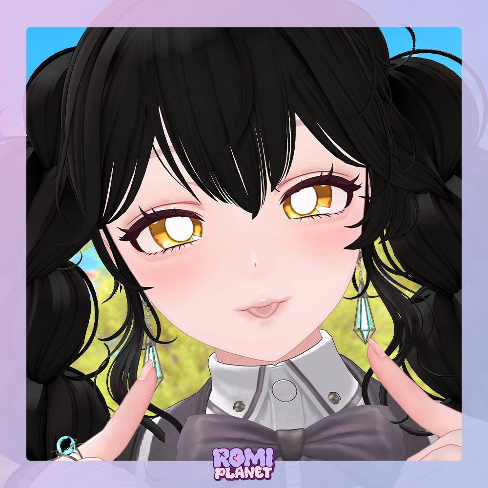 【ルミナ - LUMINA専用】きらきら✨レトロ風 アイテクスチャ - LUMINA Retro Style Eye Texture