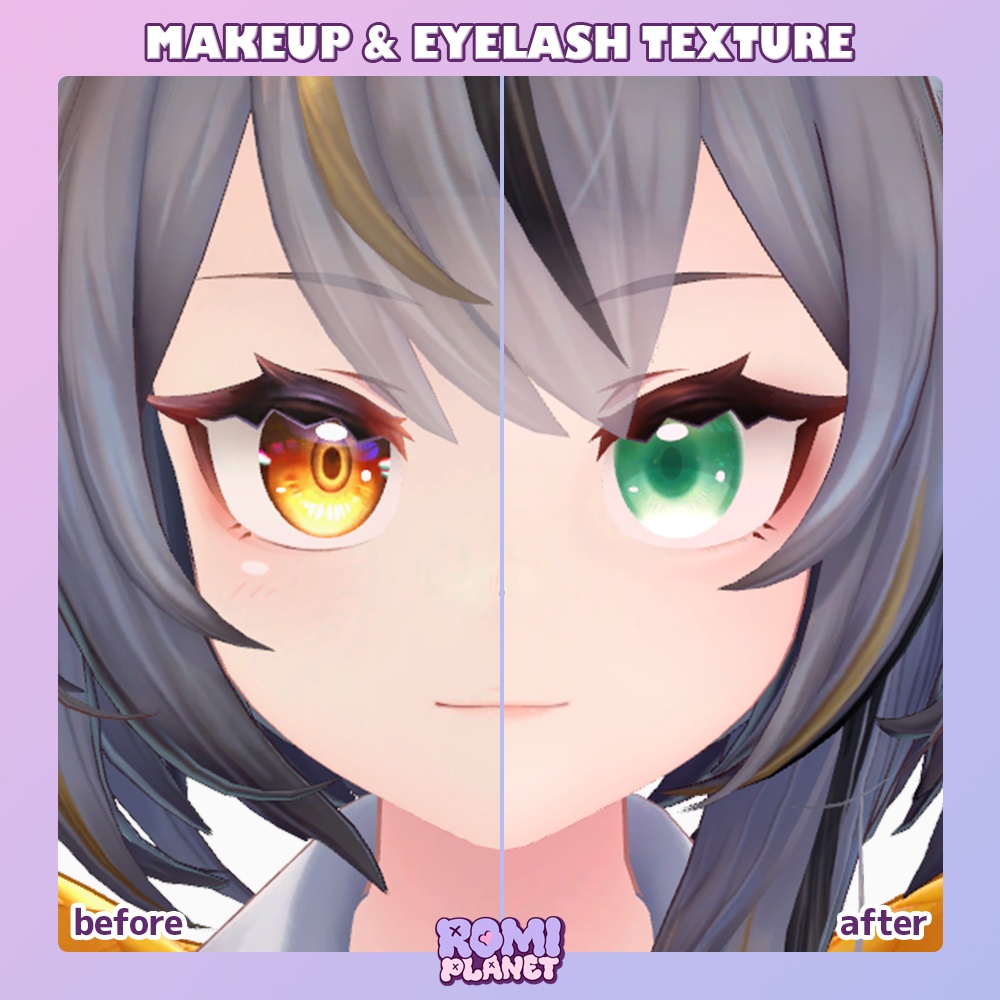 【ミュリシア専用】シルキー🪽アイテクスチャ - Mulicia Silky Eye Texture