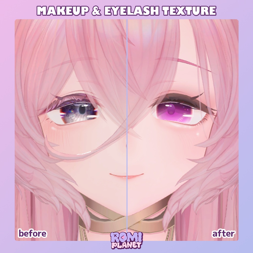 【リルモワ専用】ミスト🪽アイテクスチャ - Liloumois Mist Eye Texture