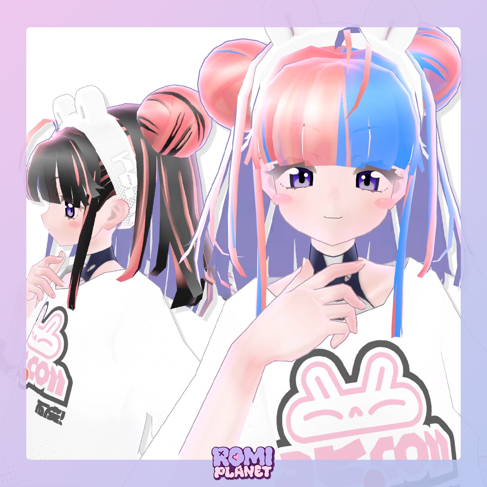 【無料/破雲専用】Hakumo Mesh Hair Mask