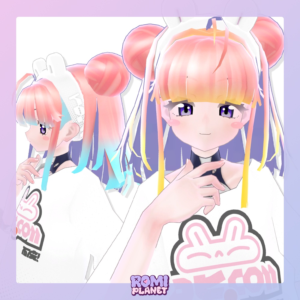 【無料/破雲専用】Hakumo Mesh Hair Mask