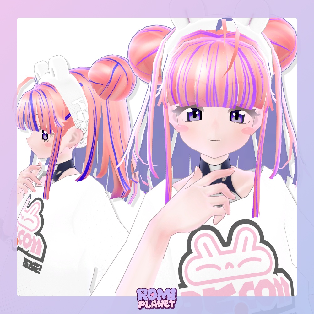 【無料/破雲専用】Hakumo Mesh Hair Mask