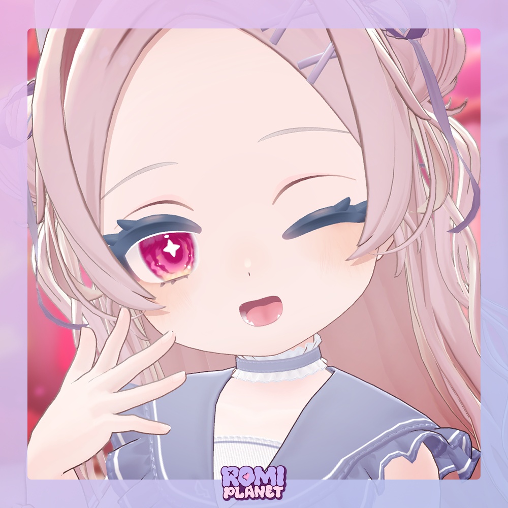 【ぽわり専用】ウェイバー🌊アイテクスチャ - Powari Wever Eye Texture