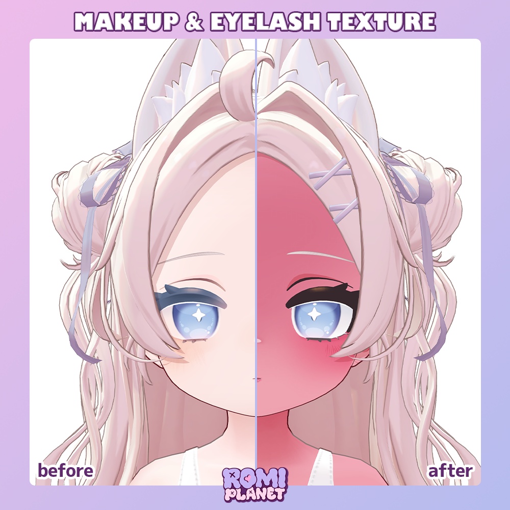 【ぽわり専用】ぽわっと血色🌸メイク&ボディテクスチャ - Powari Make&Body Texture