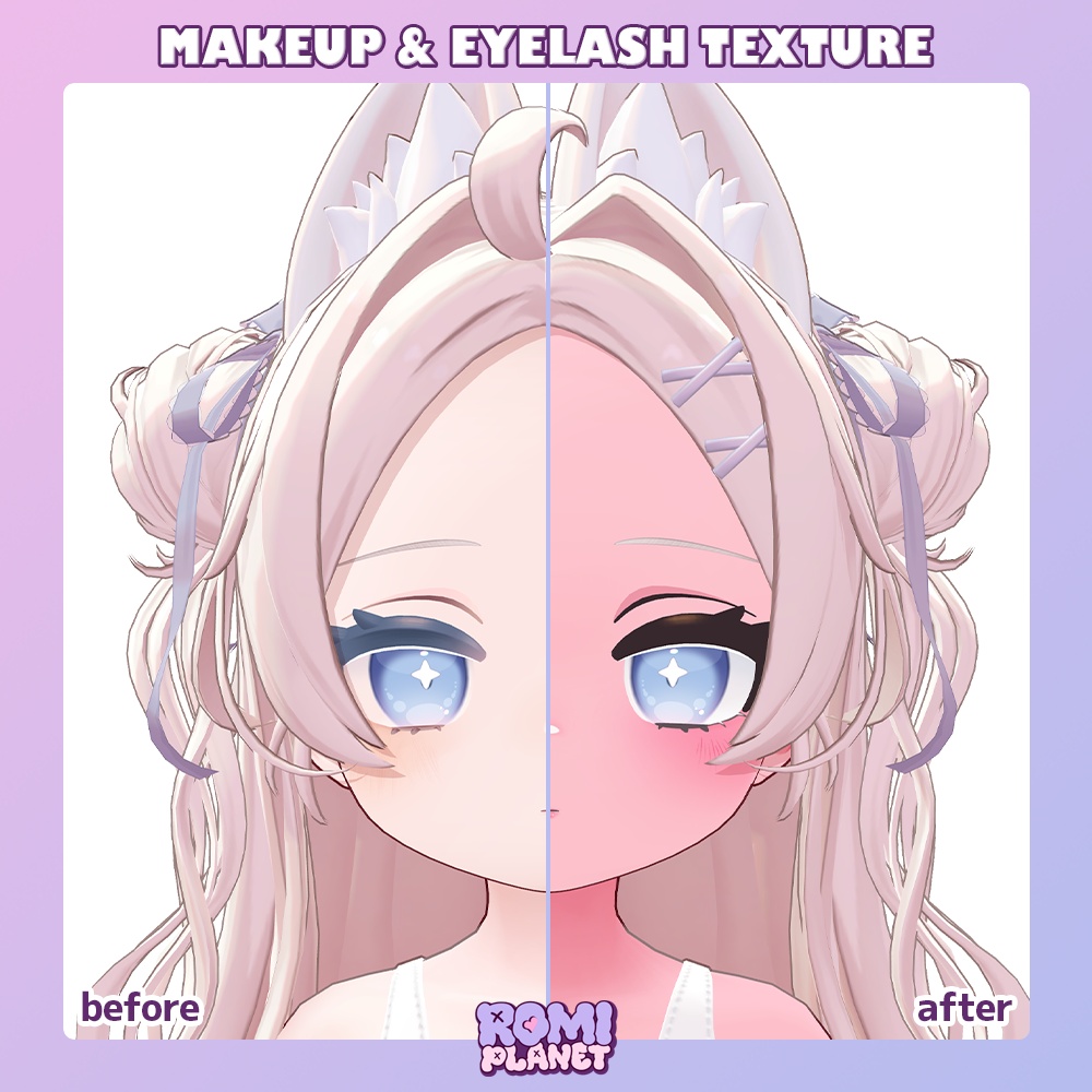 【ぽわり専用】ぽわっと血色🌸メイク&ボディテクスチャ - Powari Make&Body Texture