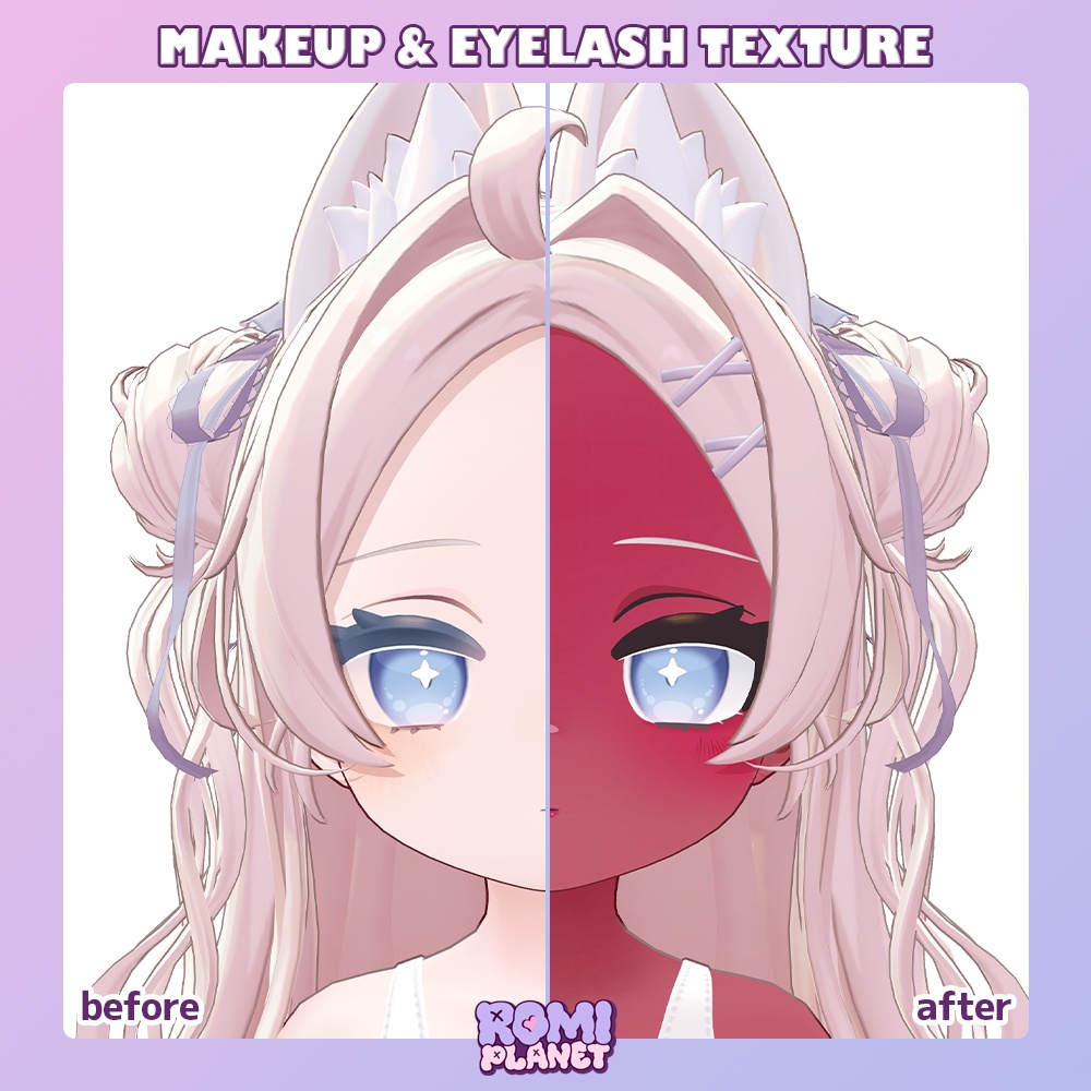 【ぽわり専用】ぽわっと血色🌸メイク&ボディテクスチャ - Powari Make&Body Texture