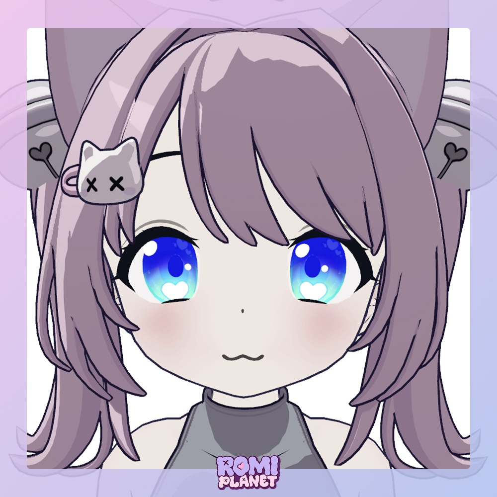 【無料/電悩くらし専用】DennnouKurasi Heart Eye Texture