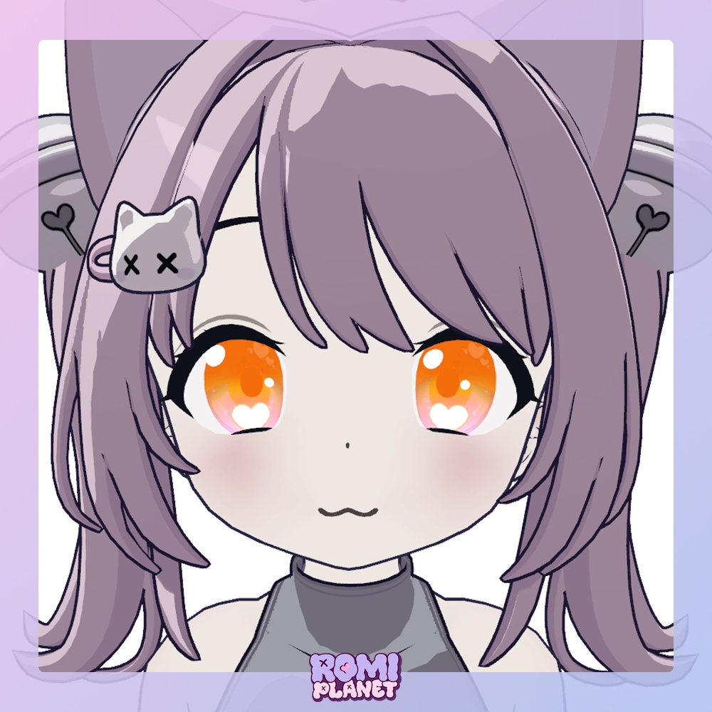 【無料/電悩くらし専用】DennnouKurasi Heart Eye Texture