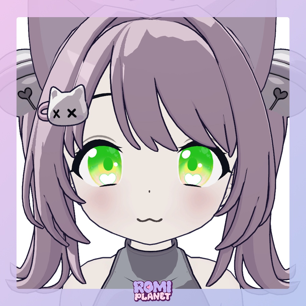 【無料/電悩くらし専用】DennnouKurasi Heart Eye Texture