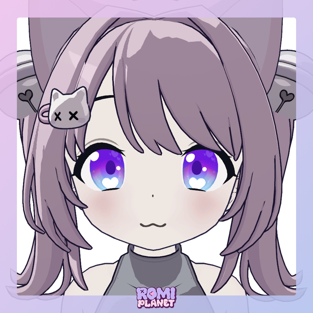 【無料/電悩くらし専用】DennnouKurasi Heart Eye Texture