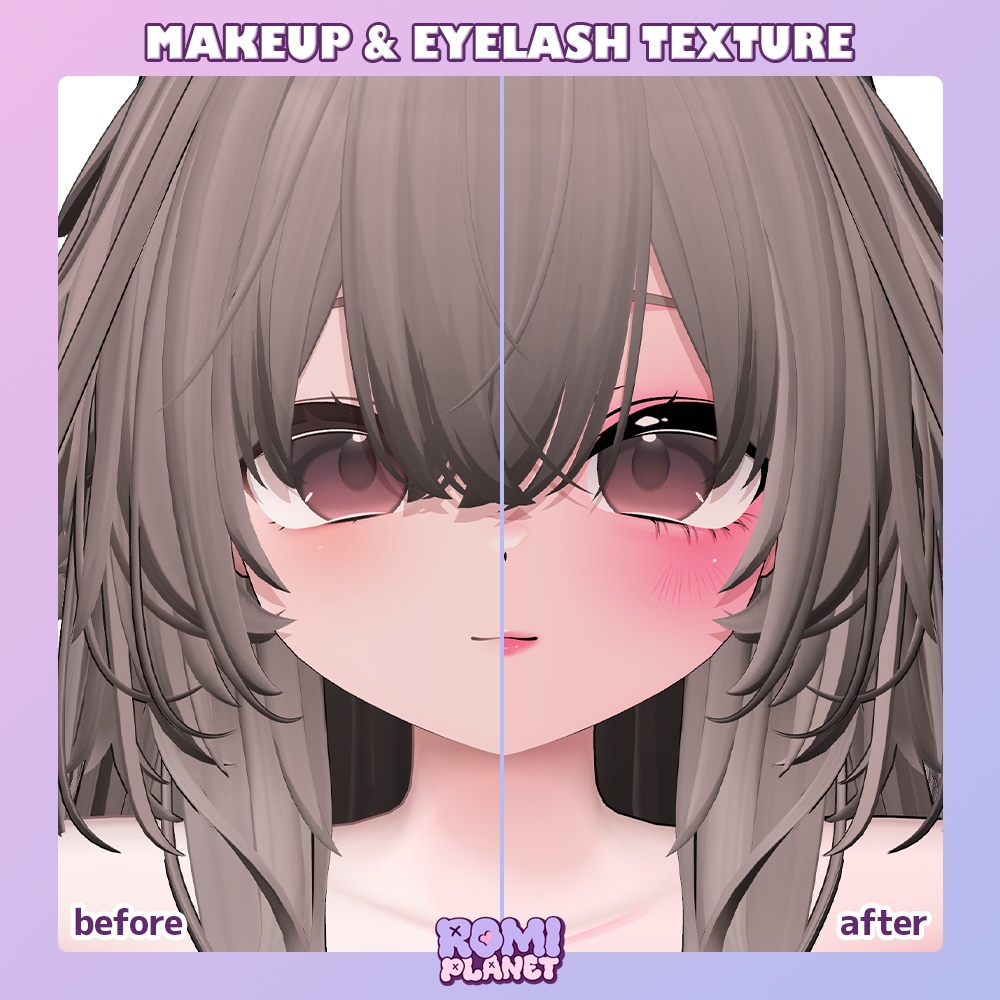 【輝夜 -kaguya- 専用】はにかみ🦊✨メイク&ボディテクスチャ - Kaguya Make&Body Texture