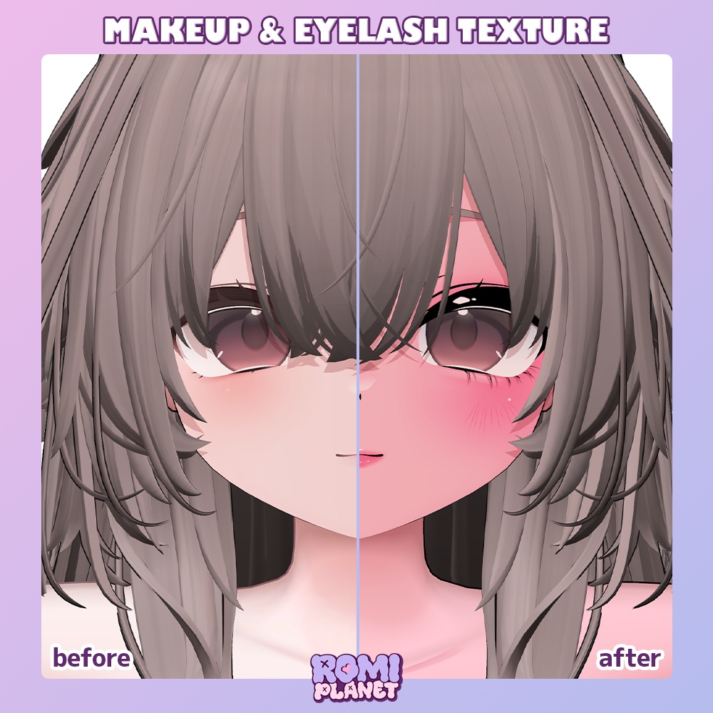 【輝夜 -kaguya- 専用】はにかみ🦊✨メイク&ボディテクスチャ - Kaguya Make&Body Texture