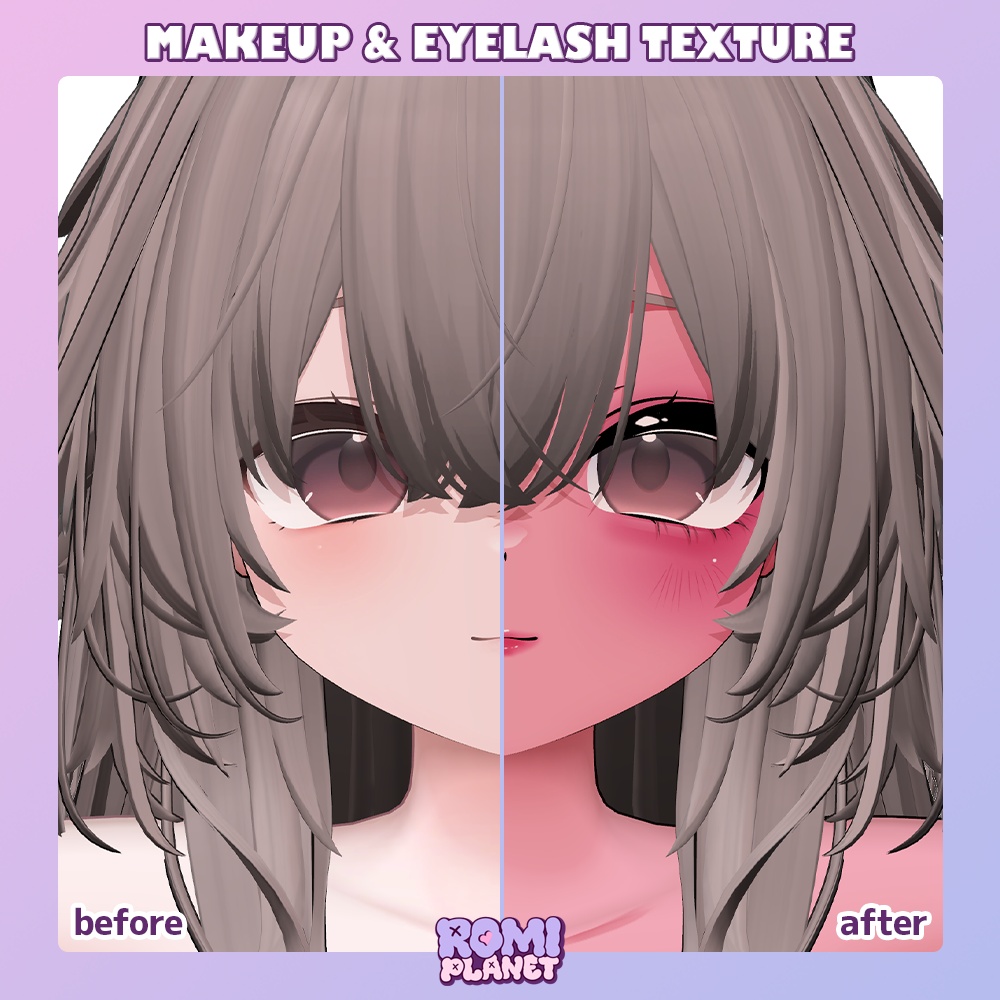 【輝夜 -kaguya- 専用】はにかみ🦊✨メイク&ボディテクスチャ - Kaguya Make&Body Texture