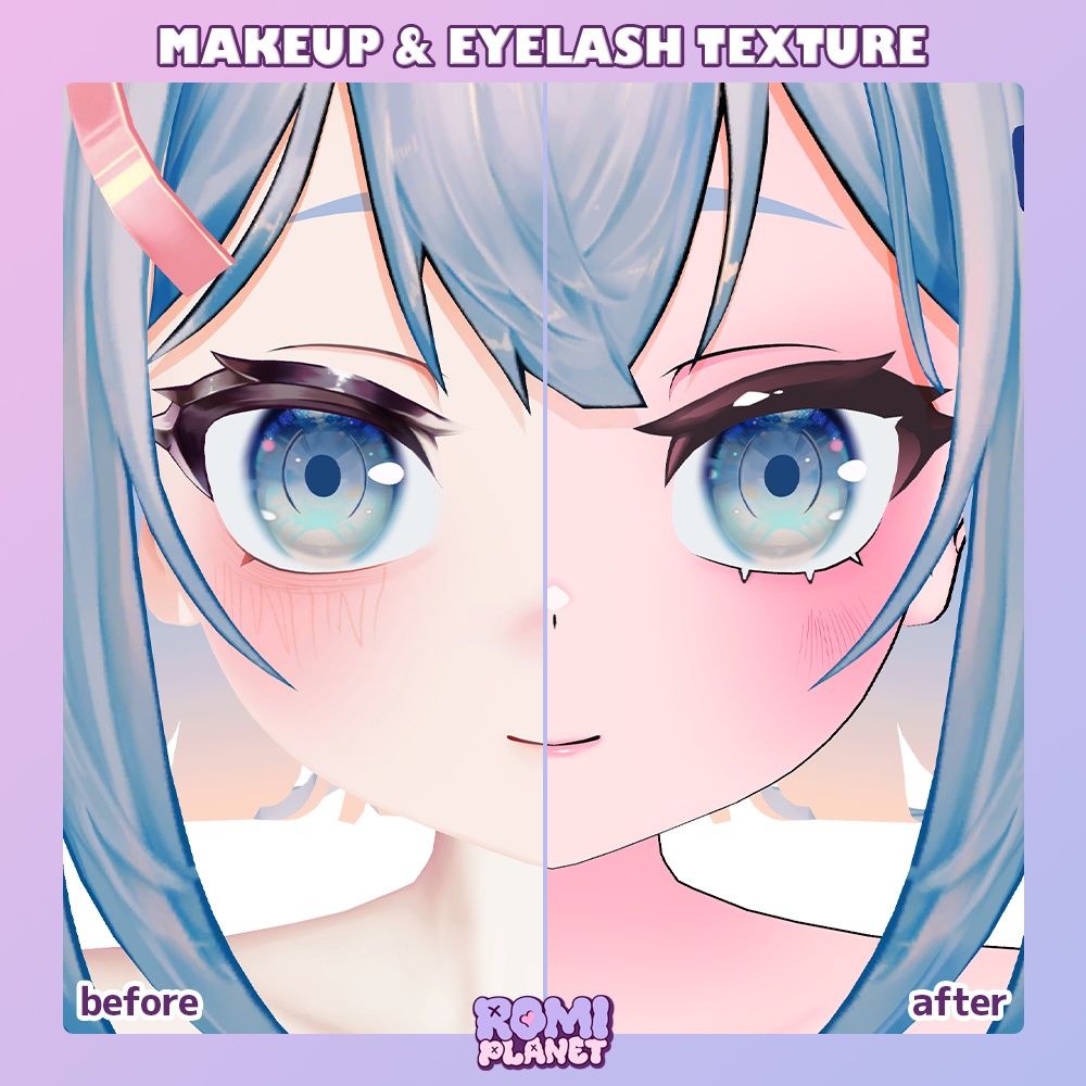 【にゃにゃし • バジリスク専用】まかいろ😈✨メイク&ボディテクスチャ - Nyanyasi • Basilisk Make&Body Texture【SiroinoSotai】