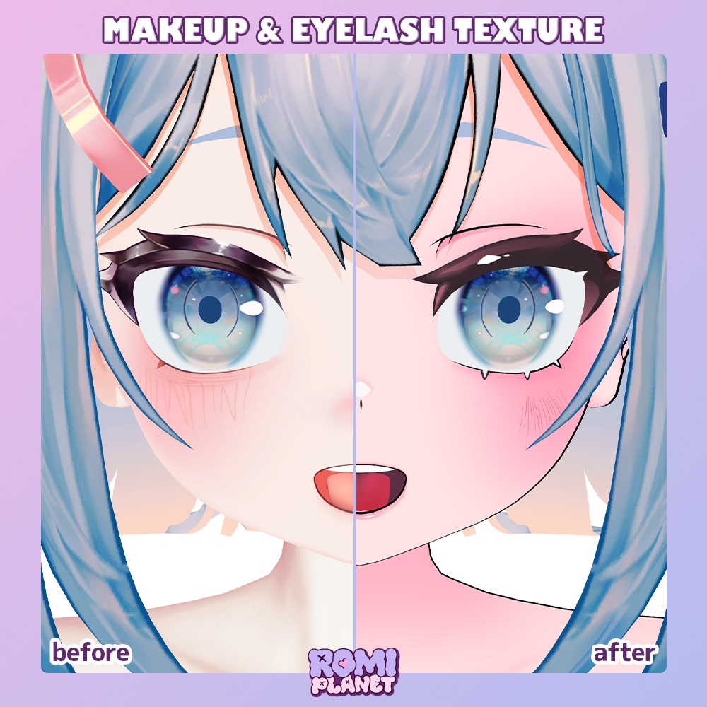 【にゃにゃし • バジリスク専用】まかいろ😈✨メイク&ボディテクスチャ - Nyanyasi • Basilisk Make&Body Texture【SiroinoSotai】
