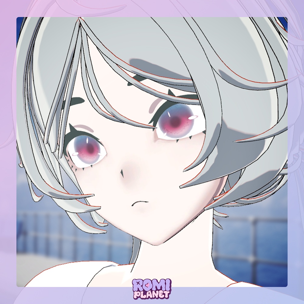 【Unito専用】アンダレイト💧アイテクスチャ - Unito Undulate Eye Texture