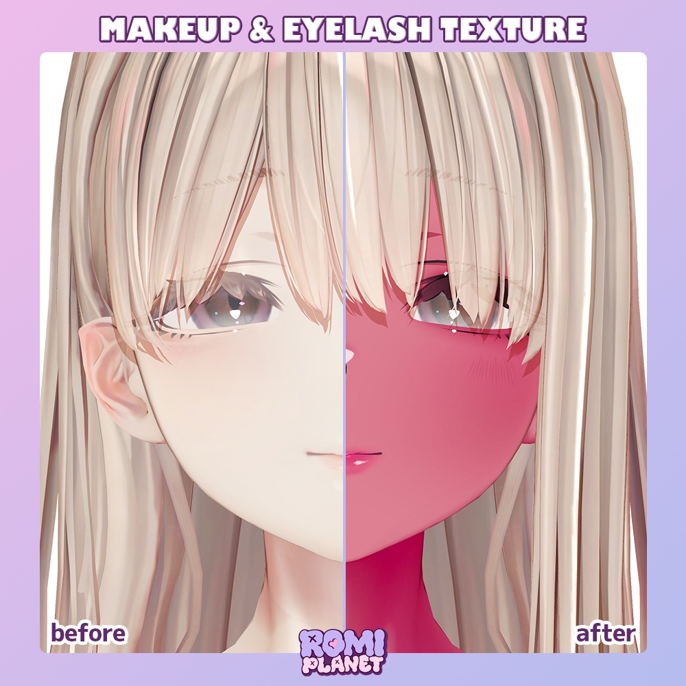 【蠱惑のミダリス専用】みだれいろ🥀ボディー&メイクテクスチャ - Midaris Body Texture